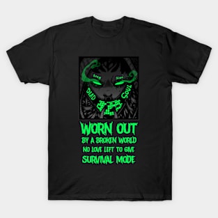 DEAD SOUL (Broken World GREEN) T-Shirt